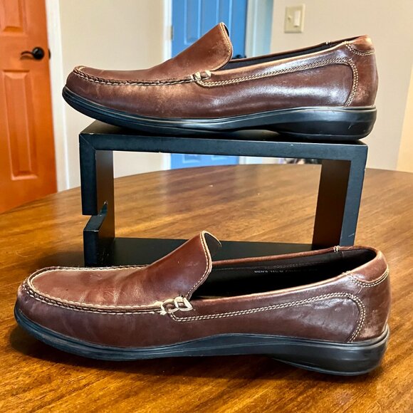 Brown Leather Cole Haan Keating Venetian Slip-On Loafers Size 11.5 main image 7